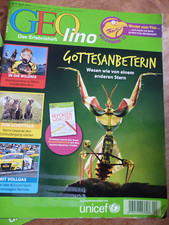 Geolino April 2013 - TOP - Autorennen Geparde Gottesanbeterinnen Kanada