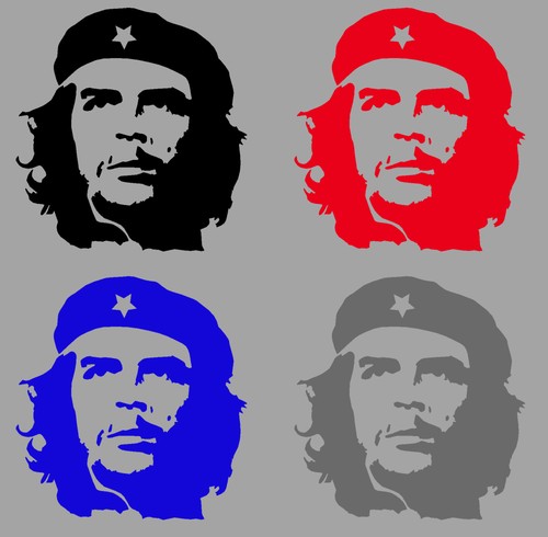 Aufkleber sticker che guevara - aufkleber,