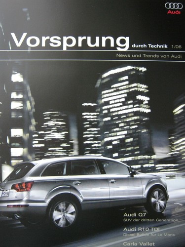 Audi magazin 2006 - audi, vorsprung