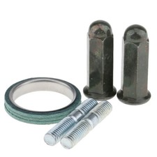 Auspuffdichtung mit 2x Schrauben für GY6 50cc 125cc 150cc QMB139 Roller