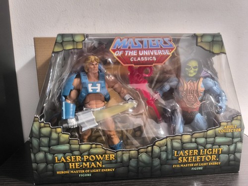 Laser power man - he, vs
