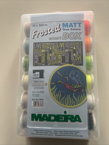 Madeira stickgarn frosted matt - madeira,