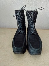 Leder Halbstiefel Stephane Kélian schwarz Damen Gr. 6,5