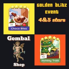 GOLDEN BLITZ EVENT_MONOPOLY_GO_STICKER_(4 STERNE & 5 STERNE)