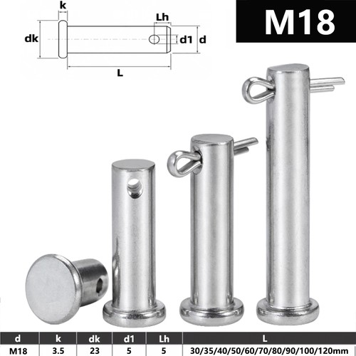 M18 18mm steckbolzen - 18mm,