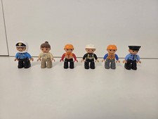 6 x Lego Duplo Figuren Figur