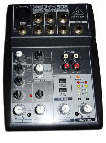 Behringer xenyx 502 - behringer, mischpult