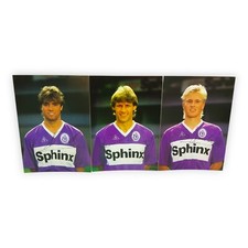 Beerschot 1989 Schroyens Wellens Dillens AK Handsigniert Autogrammkarte Fußball