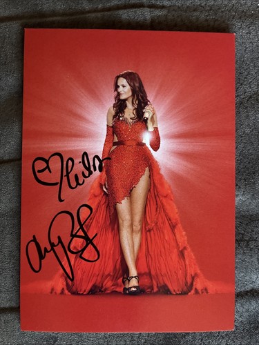 Autogrammkarte andrea berg - autogrammkarte,