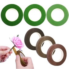 Floristenband, Kreppband, Blumenband, Dekoration, DIY, Blumendraht, 6 Stück