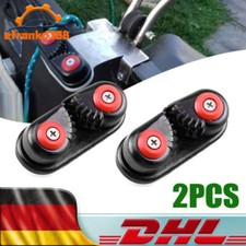 2X Schotklemme Aluminium mit