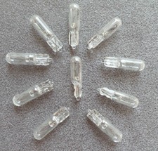 12V 2W T5 W2x4,6d Glühlampen Glassockel Stecksockel Armaturenbrett Birne
