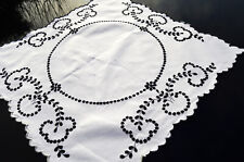 Antike museale Handarbeit 70 x 70 vermutlich Worpsweder Entwurf um Hein. Vogeler