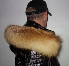 Fox Fur Hood Collar XXL Real