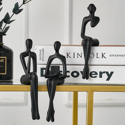 Teilige denker statue - 3,