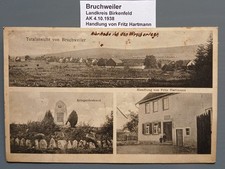 Bruchweiler Landkreis Birkenfeld AK 4.10.1938 Handlung von Fritz Hartmann