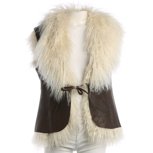 Marc cain fellweste braun - marc, s