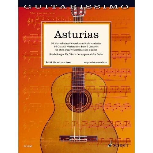 Musiknoten noten asturias - noten,