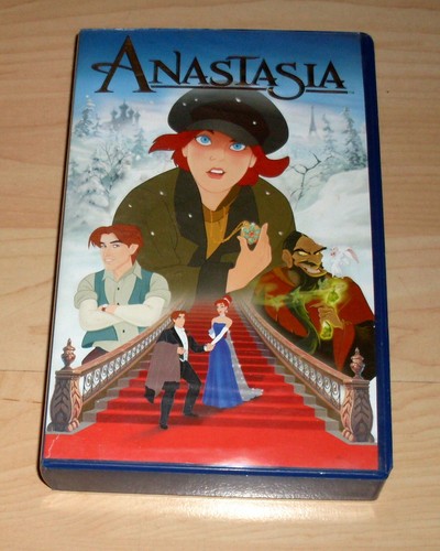 Vhs film anastasia - vhs,