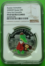 3 Rubel Silber 2020 PP - "Gena