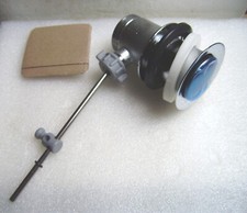 Ablaufgarnitur Messing Chrom, für Zugstange , Ablaufventil, Excenter, Waschtisch