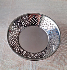ALESSI  Schale Korb  Brot Obst , Design Ettore Sottsass,   Edelstahl 18/10  INOX