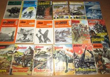 18 Kriegsromane z.B. Landser