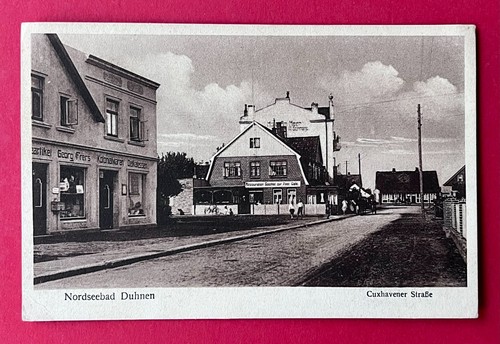 Duhnen bei cuxhaven - ak,