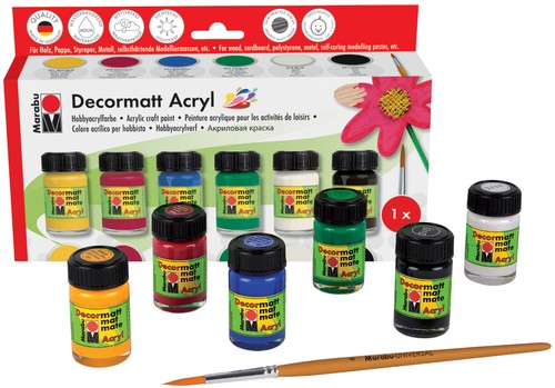 Marabu acrylfarbe decormatt - marabu,