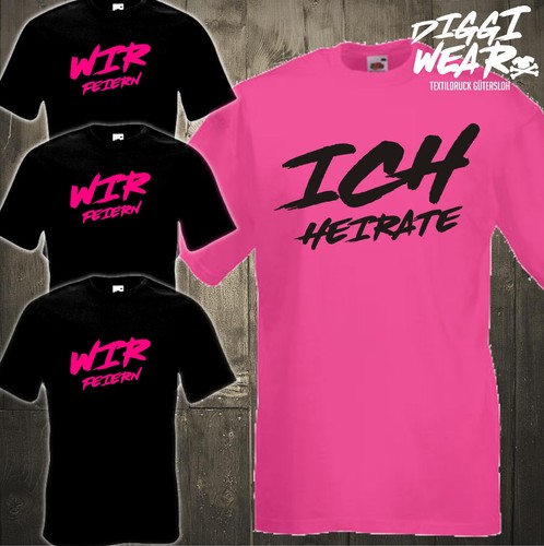Junggesellenabschied shirts - junggesellenabschied, t-shirts
