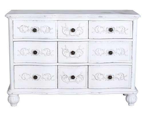 Anrichte antik kommode weiss - kommode,