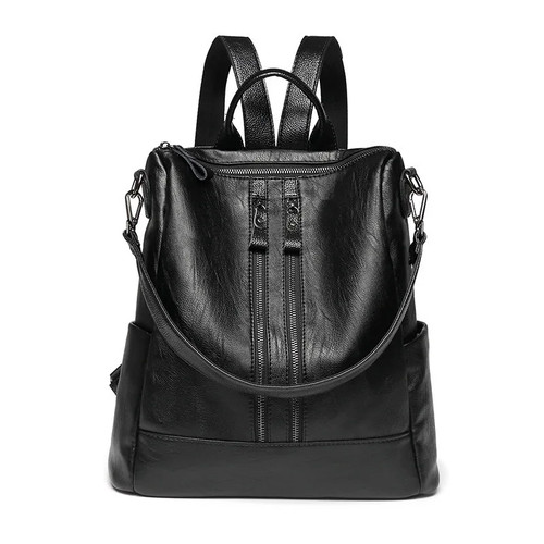 Damen weicher leder rucksack - weicher,