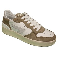 HUB Herren Schuhe Sneaker Smash braun weiß M4706L68 L10 B89 offwhite