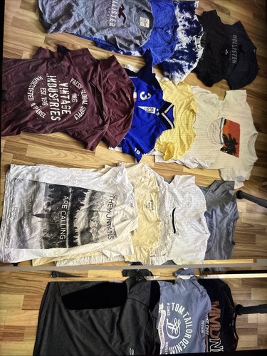 Shirts konvolut - 19, t-shirts