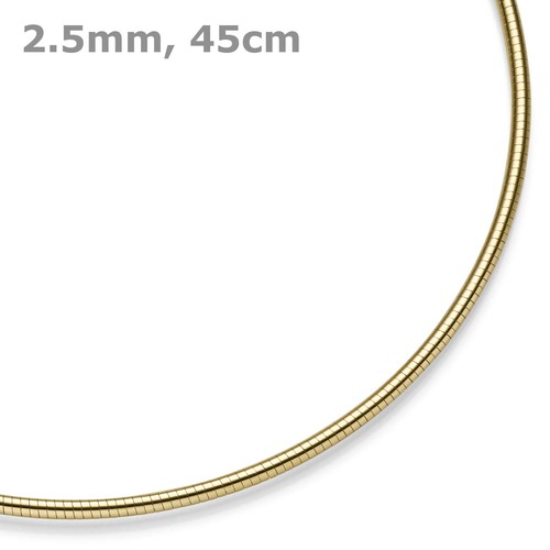 5mm halsreif omegareif - omegareif, rund