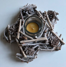 Advent Deko-Stern Windlicht