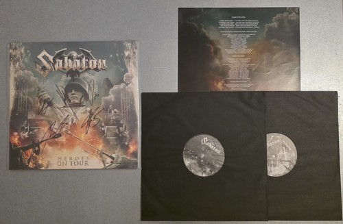 Signed sabaton heroes tour - sabaton,