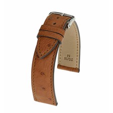 Uhrenarmband in Cognac