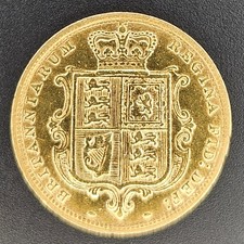 1883 Half Sovereign Gold 22ct