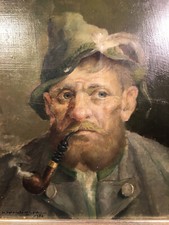 Oil painting / peasant