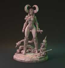 Tiefling Schurkin Miniatur