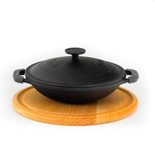 Servierpfanne 14 cm Wok-Pfanne
