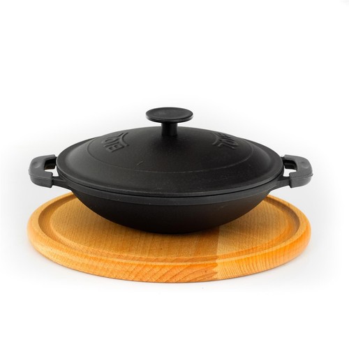 Servierpfanne wok pfanne - servierpfanne, wok-pfanne