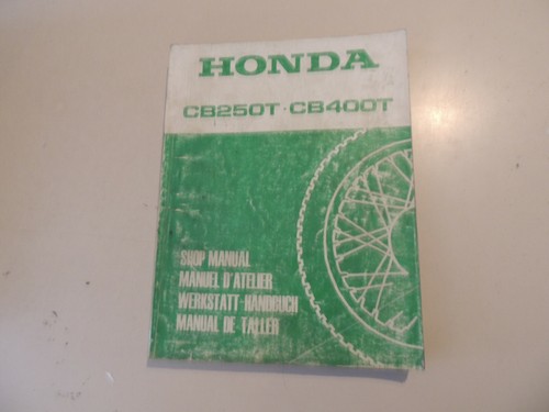 Werkstatthandbuch manuel