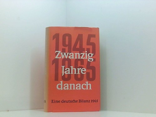 Zwanzig jahre danach - zwanzig,