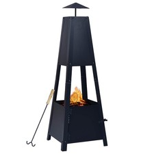 Feuerstelle 99cm Stahl