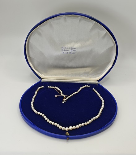 Vintage akoya perlenkette - vintage,