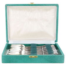 12 Kuchengabel im Besteckkasten Roux-Marquiand Empire