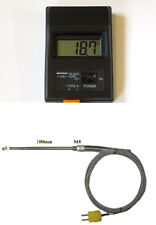 Abgasthermometer digital Thermometer 1000 °C Rauchgasthermometer Rauchgas 1300C