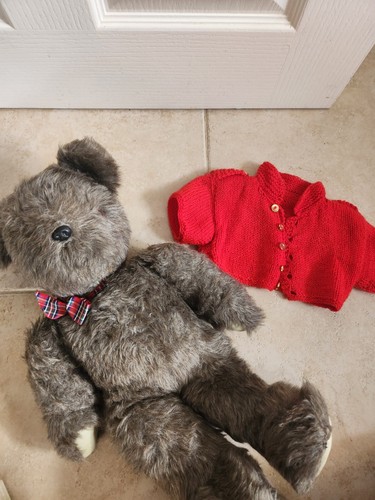 Vintage teddybär mit gelenken - vintage,